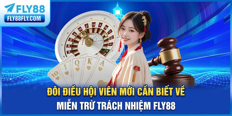Đôi điều hội viên mới cần biết về miễn trừ trách nhiệm FLY88